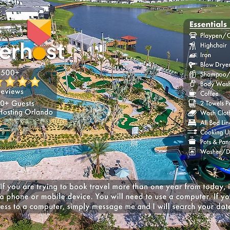 C - New 4 Bedroom Home - 5 Miles To Disney - Free Water Park - Private Pool Кіссіммі Екстер'єр фото