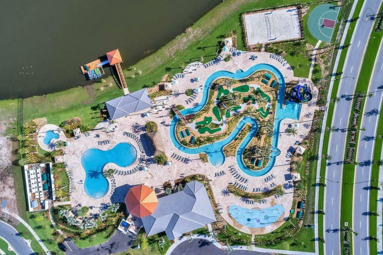 C - New 4 Bedroom Home - 5 Miles To Disney - Free Water Park - Private Pool Кіссіммі Екстер'єр фото